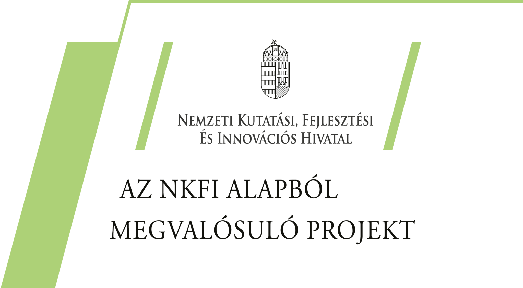 Az NKFI Alapból megvalósuló projekt