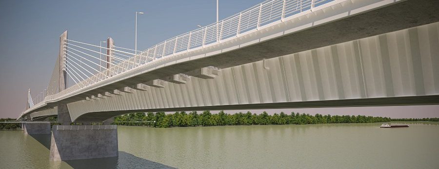 Így látogatható az épülő Kalocsa-Paks Új Duna-híd projekt