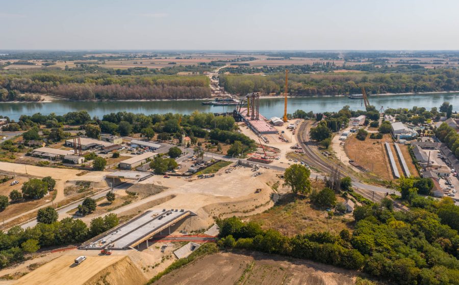 Switch to monthly, progress-based settlement for the Mohács Danube Bridge project